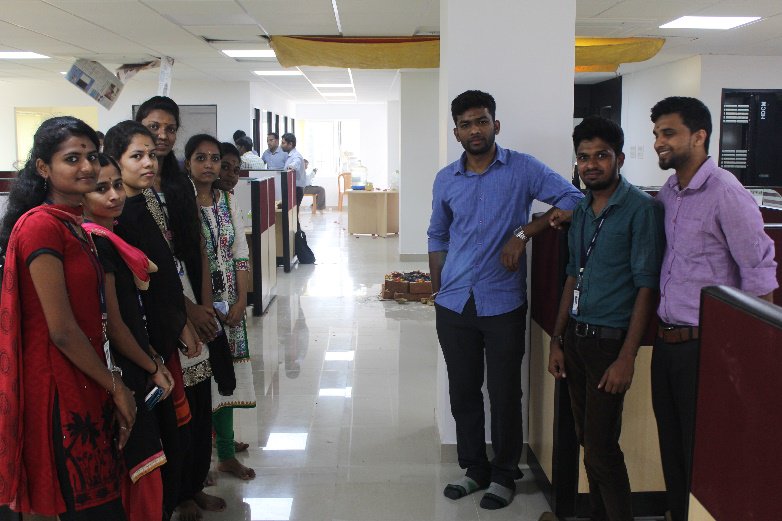#Java Team at their new place!
Java team was enthusiastically trying to find their space in the #newoffice, after the pooja. #vinformax