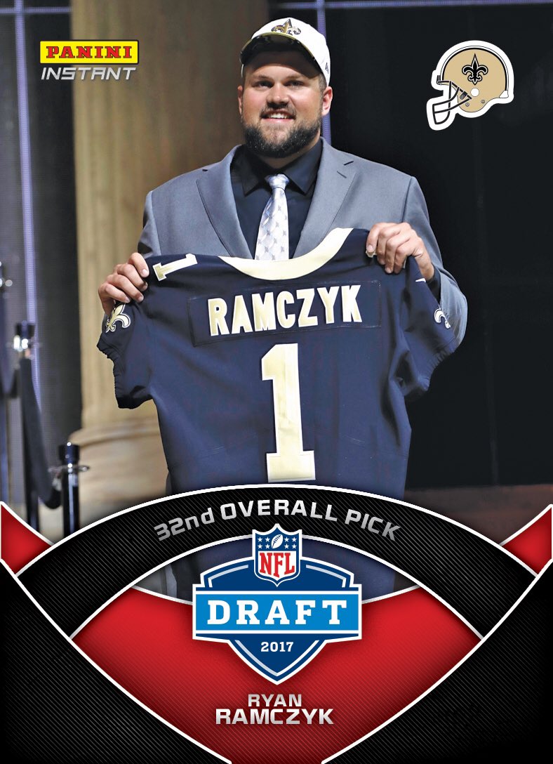 Honored and humbled, @Saints. I'm ready to work, #WhoDatNation. Check out this sweet #PaniniInstant card #NFLDraft store.paniniamerica.net/cards/panini-i…