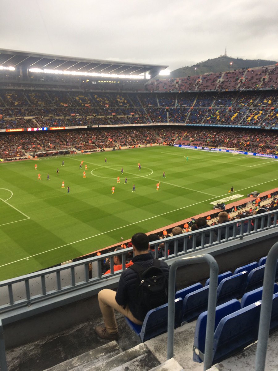 HundredAshendon's tweet photo. Barcelona. Amazing food. Great Beer.  Football team isn't bad either! #EstrellaDamme #elbulliLab #elbarri #Messi #gotmessy #Bro's40th https://t.co/YjRRIQNjPu