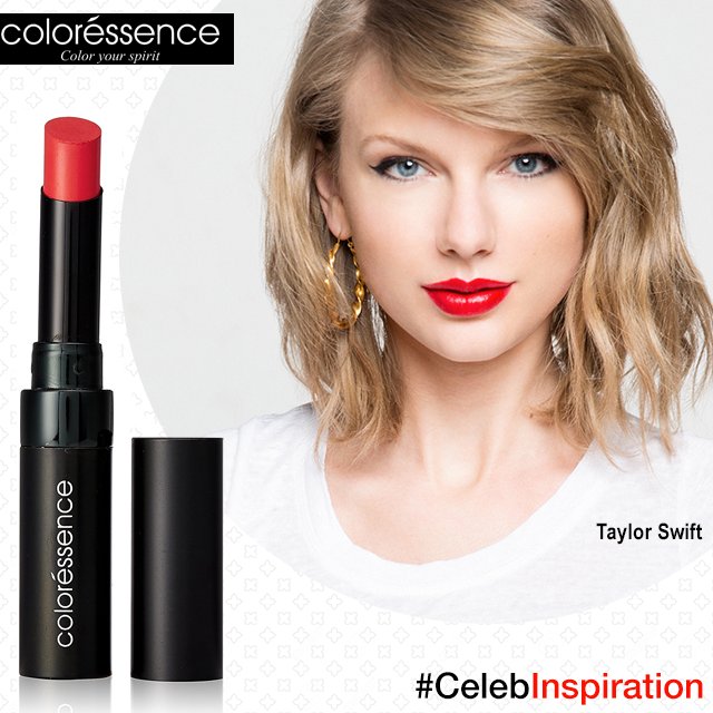TheColoressence's tweet photo. Amp up your style quotient like #TaylorSwift, flaunting the perfect red lips
♥︎Buy > https://t.co/jymHGQuyKV
#Coloressence #CelebInspiration https://t.co/Pf2txxw1uD