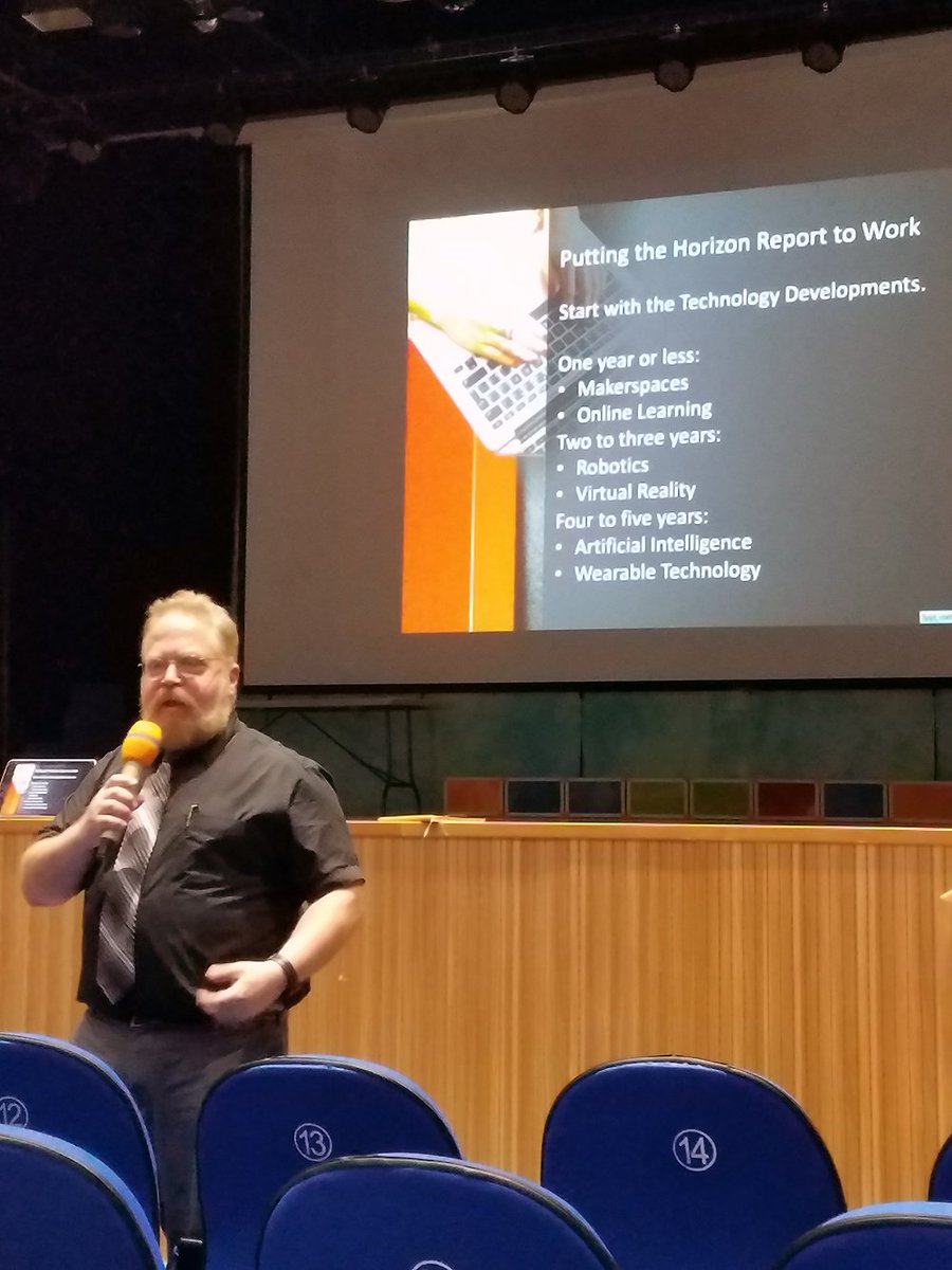 dwdeeds's tweet photo. NMC Horizon Report prez! Get/use the Toolkit! #NMChz #iste17 #NMCorg #edtech #edtechchat #edchat #education #stem #steam #k12 #ict #coding https://t.co/Os0kjCHg0r