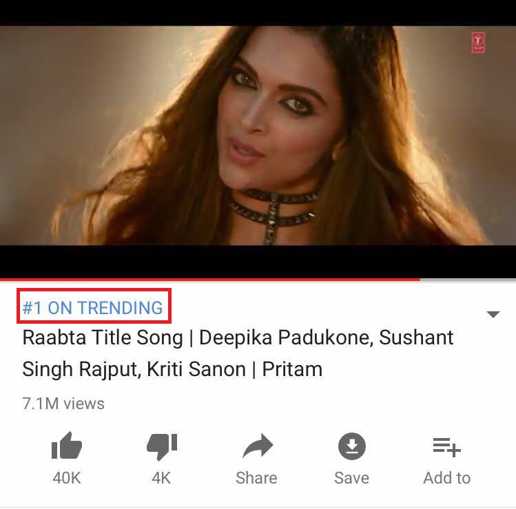 RaabtaOfficial's tweet photo. Breaking the tube &amp; how! #RaabtaTitleTrack is trending at #1: https://t.co/Wz6L2pFKgL
@deepikapadukone @ipritamofficial #DineshVijan https://t.co/ikr67mK1wQ