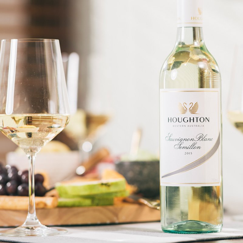 What's your favorite food to pair with a glass of crisp Houghton Sauvignon Blanc Semillon?  #HoughtonWines
