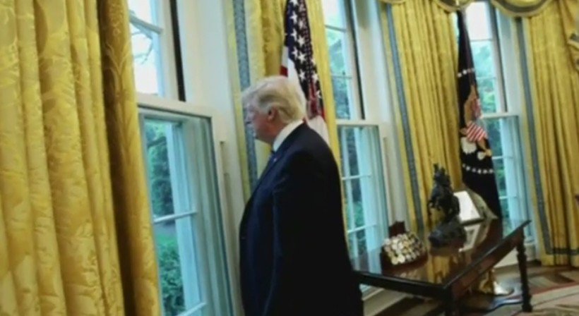 fredcantu's tweet image. #TRUMP misses previous life. &quot;This is more work.&quot; Misses going out, driving. #audiointerview ow.ly/ZI5R30bfZFP