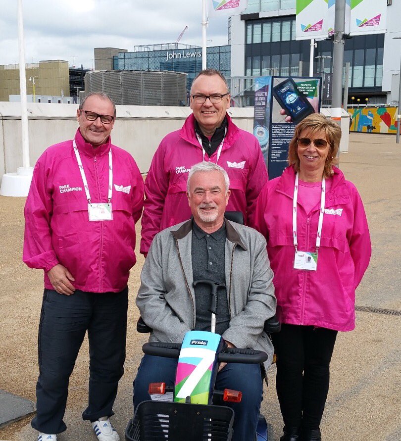 Our Parklife (@ourparklifecic) on Twitter photo Our #ParkChampions just welcomed our 1000th scooter user taking advantage of <a href="/noordinarypark/">Queen Elizabeth Olympic Park</a> #ParkMobilityService <a href="/GDIHub/">Global Disability Innovation Hub π</a> @imckinnon80 Our #ParkChampions just welcomed our 1000th scooter user taking advantage of <a href="/noordinarypark/">Queen Elizabeth Olympic Park</a> #ParkMobilityService <a href="/GDIHub/">Global Disability Innovation Hub π</a> @imckinnon80