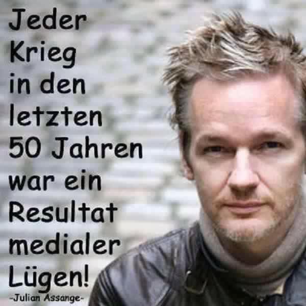 Z Z Von Schnerk Nocovid On Twitter Jeder Krieg In Den Letzten 50 Jahren War Ein Resultat Medialer Lugen Julian Assange
