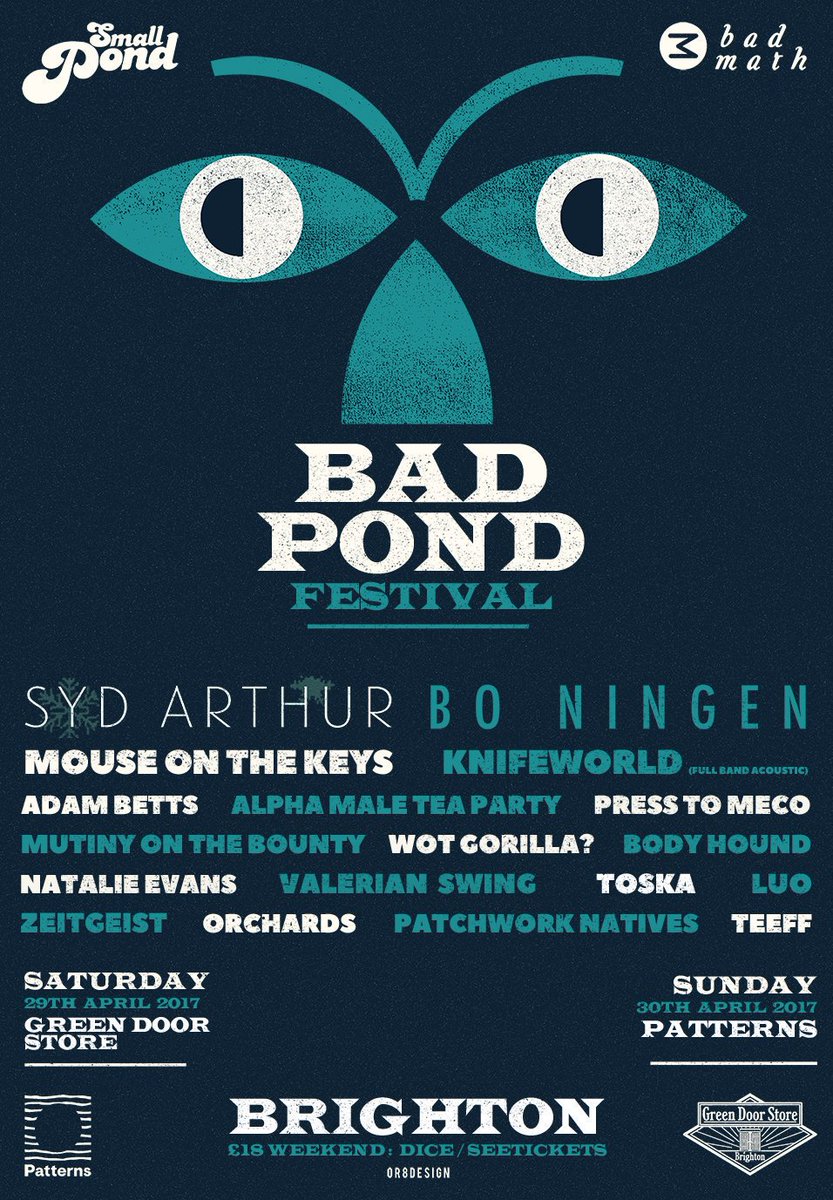 Quiet Lions (@quietlions) on Twitter photo Quite the #MathRock extravaganza this weekend at <a href="/greendoorstore/">Green Door Store</a> + <a href="/PatternsBTN/">Patterns</a>. Nice work <a href="/badmathbrighton/">Bad Math</a> + <a href="/SmallPondRec/">Small Pond</a> 👏👍👊 Quite the #MathRock extravaganza this weekend at <a href="/greendoorstore/">Green Door Store</a> + <a href="/PatternsBTN/">Patterns</a>. Nice work <a href="/badmathbrighton/">Bad Math</a> + <a href="/SmallPondRec/">Small Pond</a> 👏👍👊