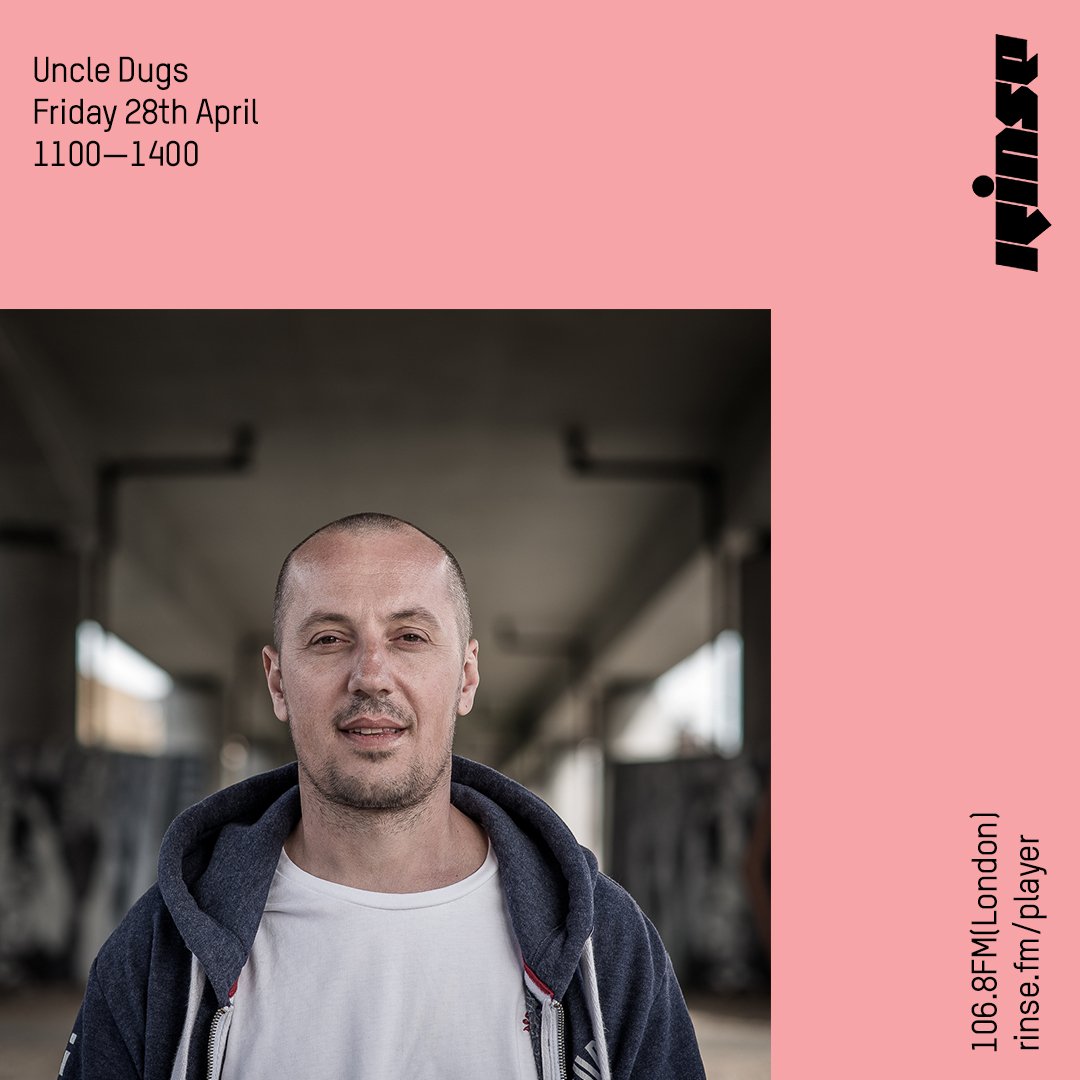 RinseFM's tweet image. Coming up from 11AM it&apos;s @UncleDugs with the final part of his #RCFFJukebox on rinse.fm/player and 106.8FM