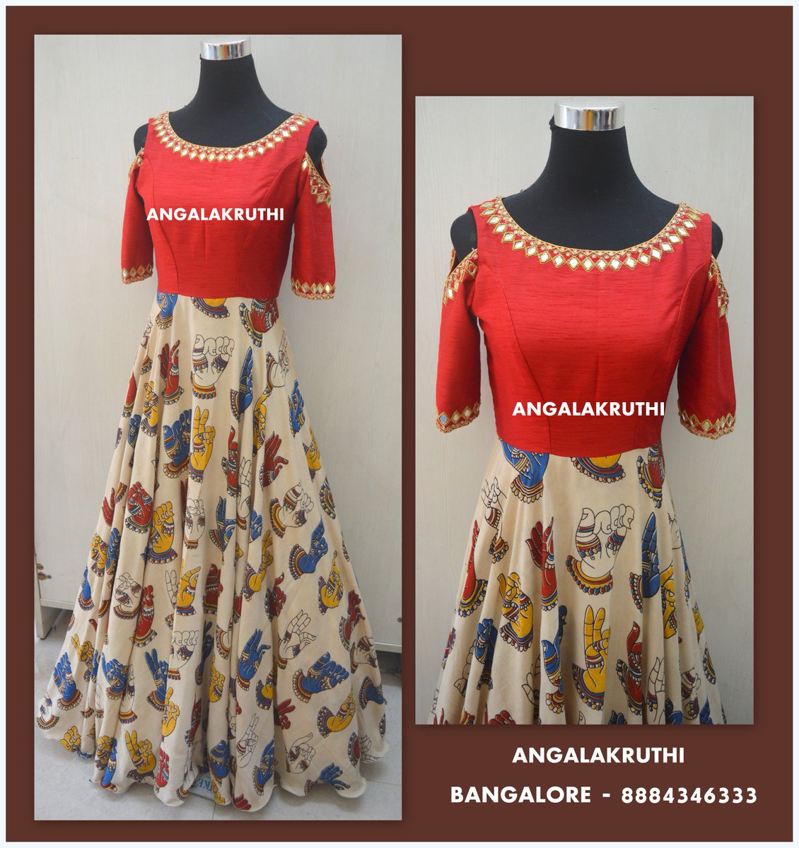 kalamkari long gowns