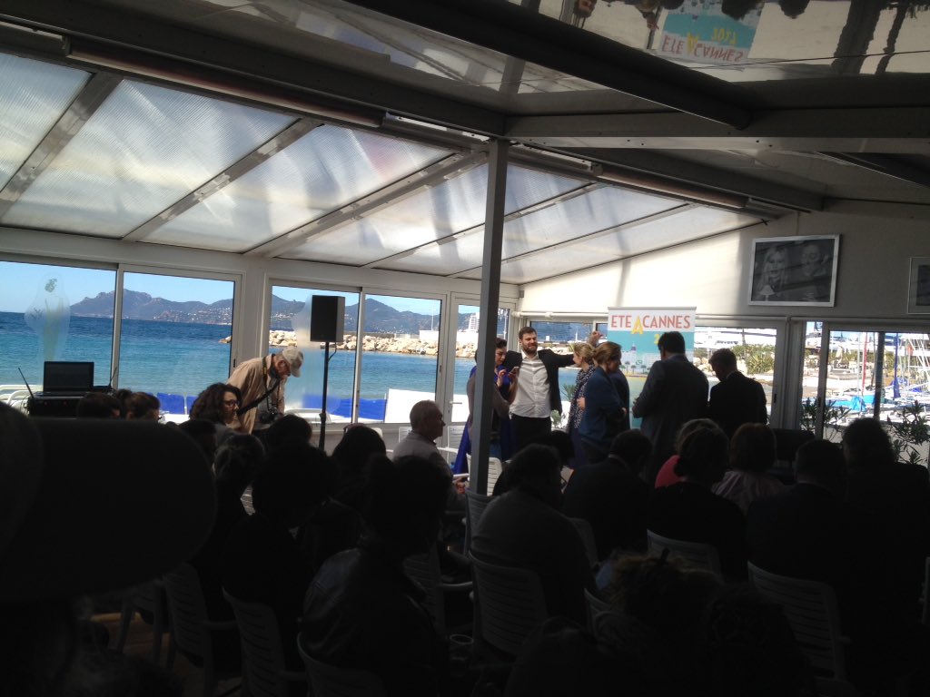 delphinecastag1's tweet image. Debut conf de presse #EteACannes2017 @Bplage découverte du progr culture de l été