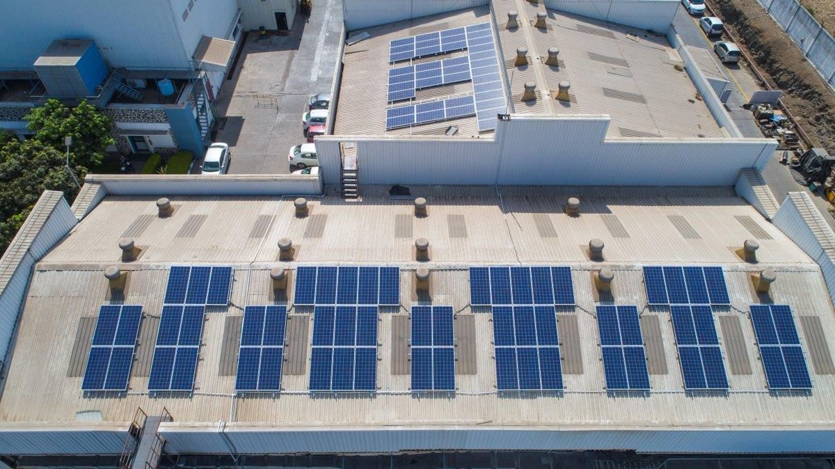 First solar installation in Atlas Copco India saves up to 30t of CO2 emissions and powers the R&D Lab #sustainableproductivity