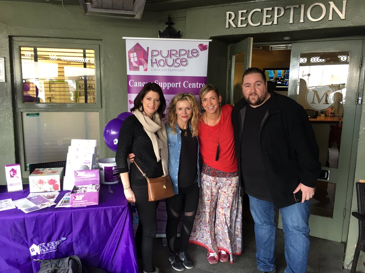 Purple House Cancer Centre (@purplehouseirl) on Twitter photo Great to see <a href="/LauraWoodVO/">Laura Wood</a> <a href="/radiorobg/">Rob Gormley (Rob G) Rob On The Radio</a> <a href="/FreshlySQ/">Freshly Squeezed</a> with <a href="/sinocarroll/">Sinead O'Carroll</a> & <a href="/denisemcactress/">denise mccormack</a> at <a href="/ecfmcoffeemorn/">ECFM Coffee Morning</a> in <a href="/martelloBray/">The Martello</a> #purplehouse Great to see <a href="/LauraWoodVO/">Laura Wood</a> <a href="/radiorobg/">Rob Gormley (Rob G) Rob On The Radio</a> <a href="/FreshlySQ/">Freshly Squeezed</a> with <a href="/sinocarroll/">Sinead O'Carroll</a> & <a href="/denisemcactress/">denise mccormack</a> at <a href="/ecfmcoffeemorn/">ECFM Coffee Morning</a> in <a href="/martelloBray/">The Martello</a> #purplehouse
