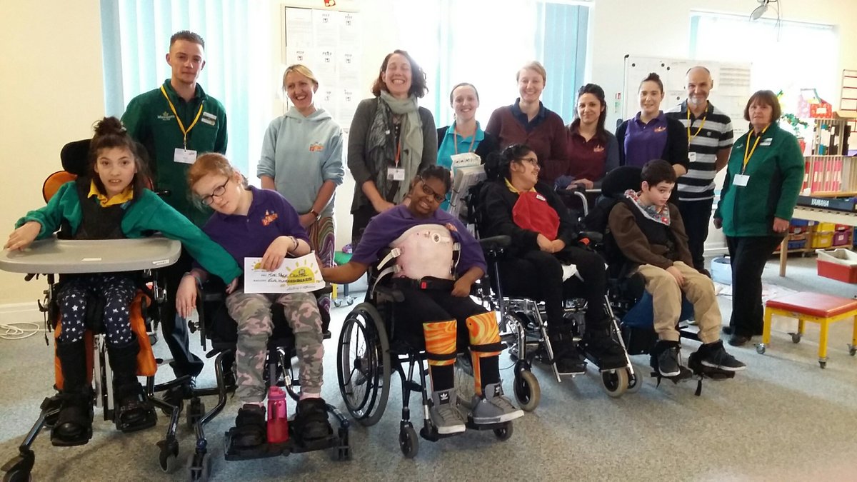 Thank you <a href="/the_MFoundation/">The Maynard Foundation</a> the children were delighted to receive your donation for our Wheelchair Folk Dancing day on 28th June 2017