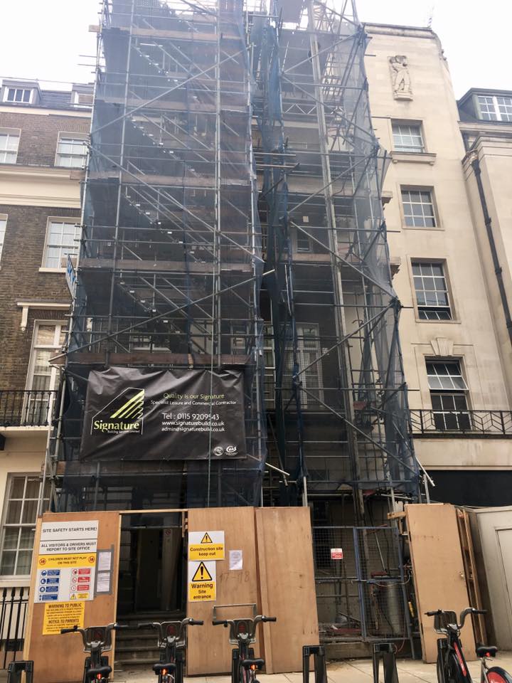 Sig_Build_Serv's tweet photo. Hilton hotel Euston 4th floor handed over, and the 5th on for next week! Fantastic effort in difficult conditions. https://t.co/juf6srMwwz