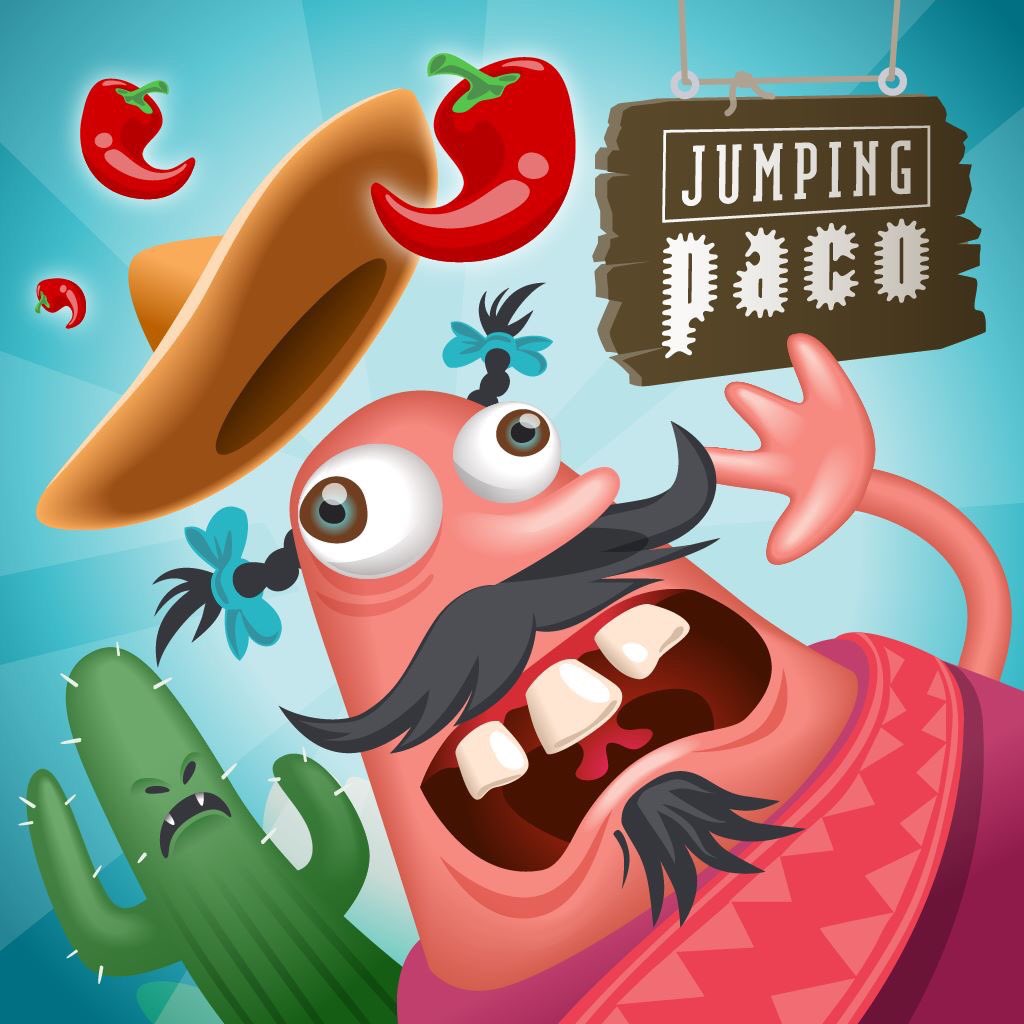AppMonkeys's tweet photo. Jumping Paco mexican fun for iPhone! https://t.co/wTZZyiGZGA  #fun #iphone #gamedev :) #ios #mexican #pepper #fun #game #jump #arcade https://t.co/aSqOkbTwzi
