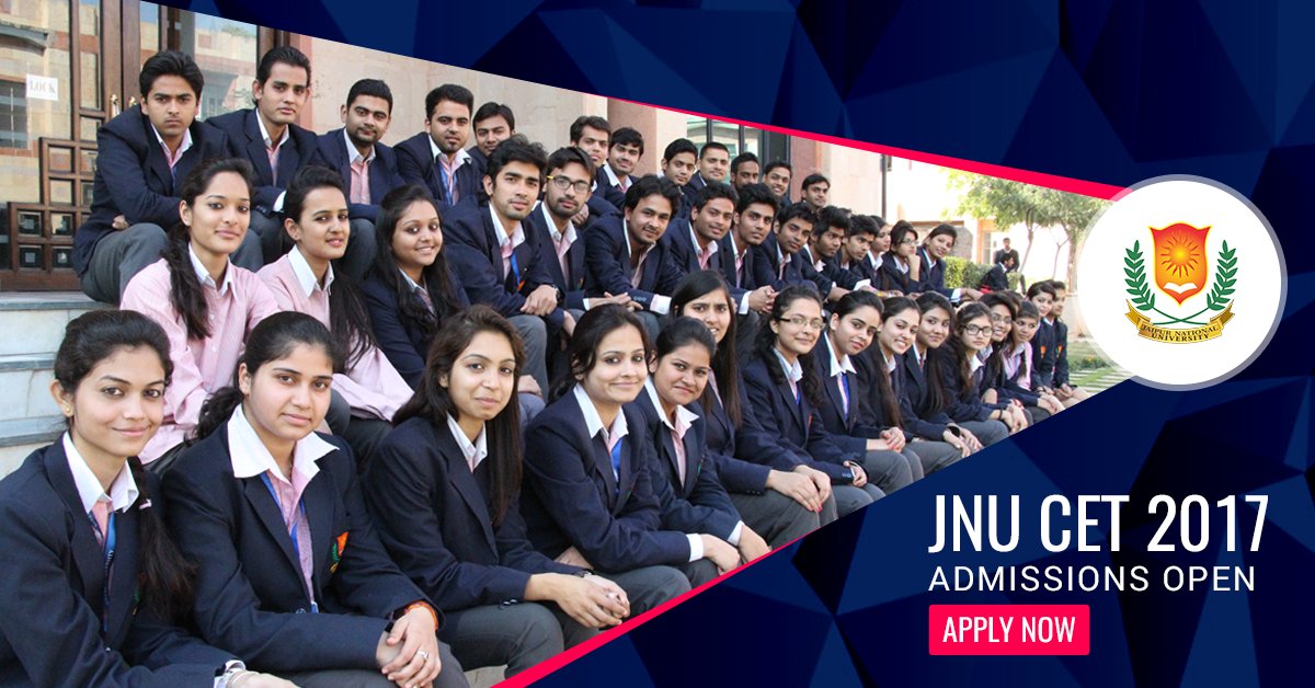 JAIPURJNU's tweet image. #JNUCET- 2017
Register at goo.gl/KeibIm
#CET #CommonEntranceTest #UG #PG #AdmissionsOpen #BestCollege #Rajasthan #JNUjaipur #JNU