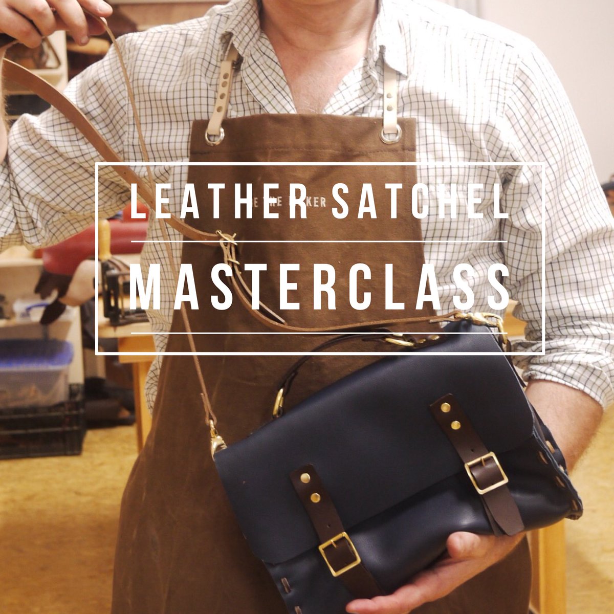 Tomorrow's Masterclass is full but we run them every month. Get booked in, we'd love to see you. #handmade #leathermaking #whattodoindevon