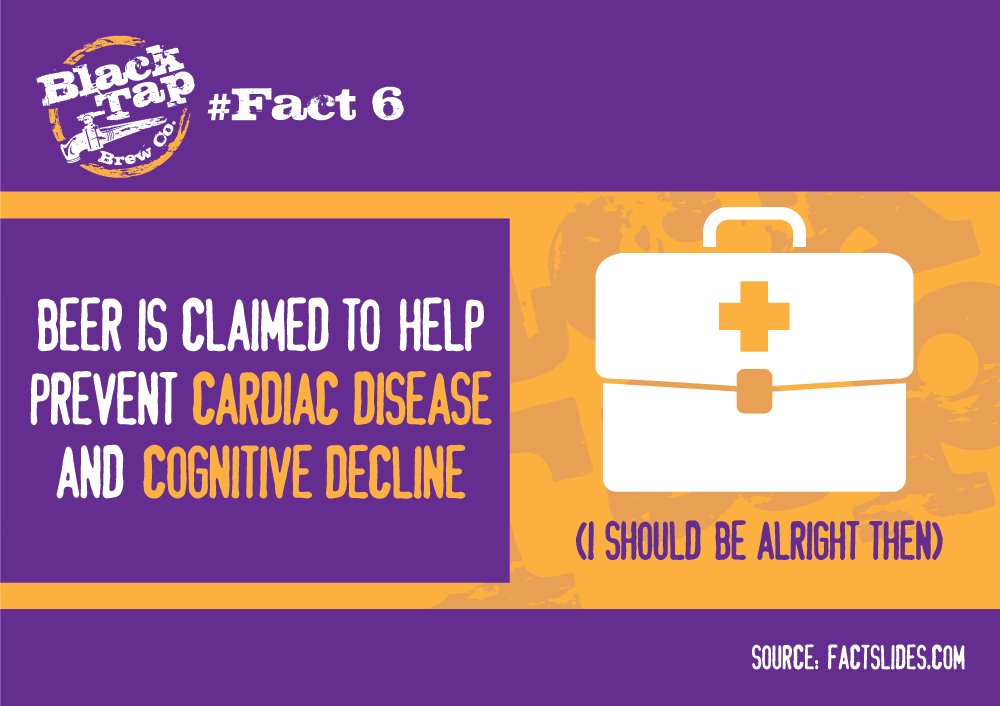 **DID YOU KNOW?**
The weekly Black Tap Fun Fact is here! Now, that's a solution to a potential problem if ever I saw one.