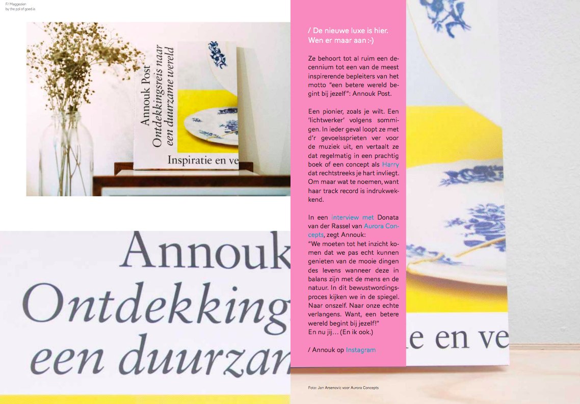 #fair #slow #fashion MAGGEZIEN is online! Great job <a href="/_Erwin/">ゆるさんちーむ</a> Dank voor deze #boek pr! bit.ly/2qebfKx #duurzaam #design #mode #trends