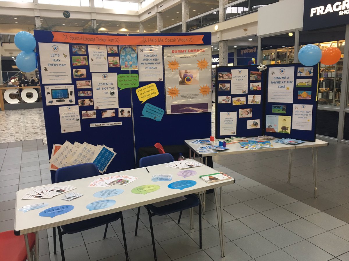 Isha_slt's tweet photo. We are at the Aberafan shopping centre today giving out our key messages! Stop by and say hello! @ABMhealth @RCSLTWales https://t.co/1ygZPaMO66
