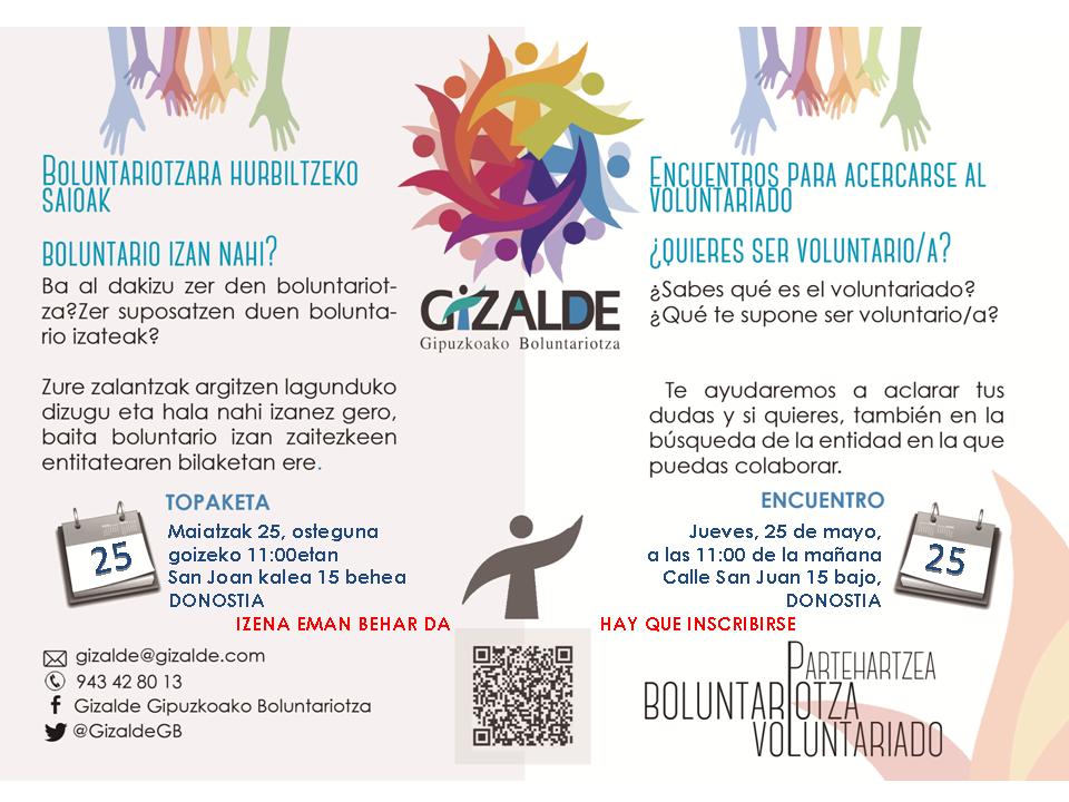 GIZALDE Gipuzkoako Boluntariotza (@gizaldegb) on Twitter photo 
