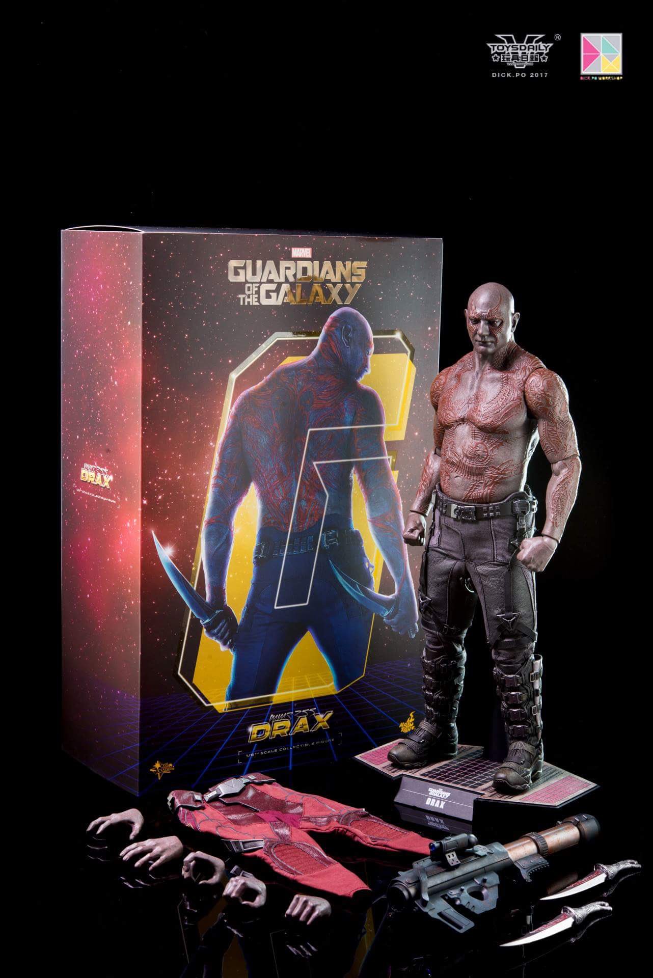 ホットトイズ ガーディアンズ・オブ・ギャラクシー 1/6 ドラックス ホットトイズ 1/6スケール ガーディアンズ・オブ・ギャラクシー