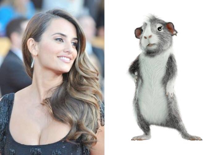 Happy 43rd Birthday to Penélope Cruz! The voice of Juarez in G-Force.   