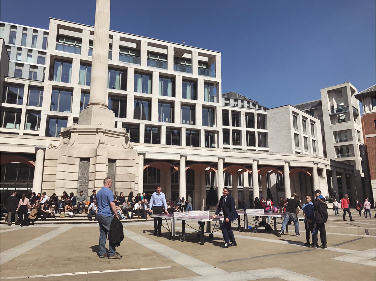 CIBSEYENLondon's tweet image. Great use of public space #cibseyenlondon #publicspacedesign #publicspace #london #pingpong #buildingservices #buildingservicesengineering