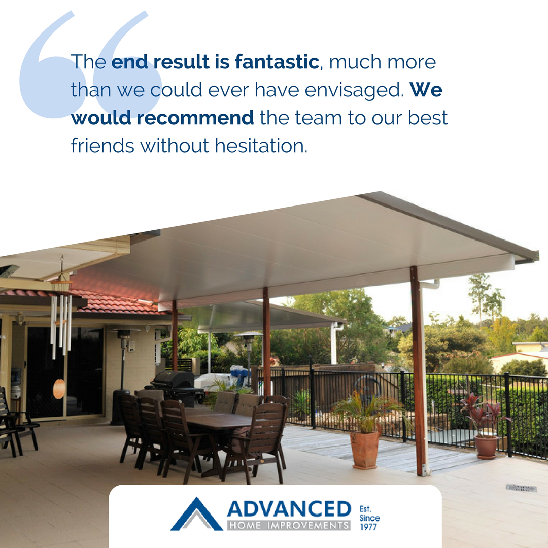 AdvancedHomeImp's tweet image. Heinrich Serfontein testimonial: We can give Shane and his team from Advanced the highest recommendation. The end result is fantastic!