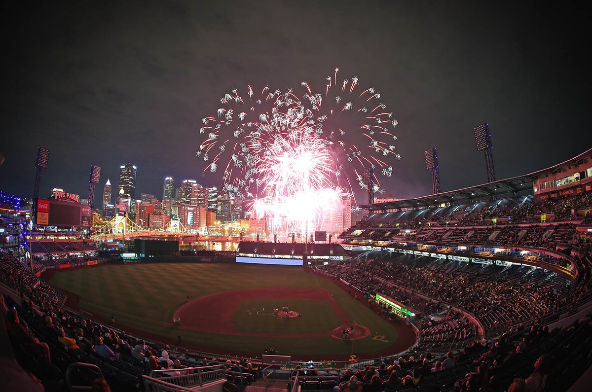 Pittsburgh Pirates on X: Fireworks and the best view in baseball. Be here  for Fireworks Nights at PNC!    / X