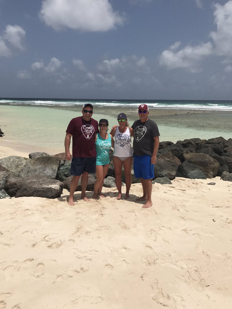Enjoying the country life with <a href="/CountryLibertyy/">Country Liberty</a> in Barbados. #countryliberty