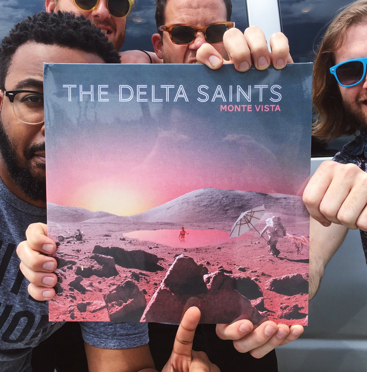 It's here and we're giddy. Our new record "Monte Vista" is available everywhere. #NewMusicFriday