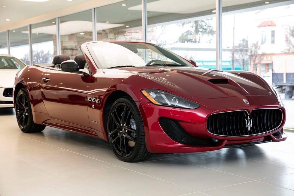 MaseratiSV's tweet photo. Roll into the weekend head on. This 2017 Maserati GranTurismo Sport is FIRE! Available at #MaseratiSiliconValley.
https://t.co/K3yGEDhbjZ https://t.co/4pPFkgEKGe