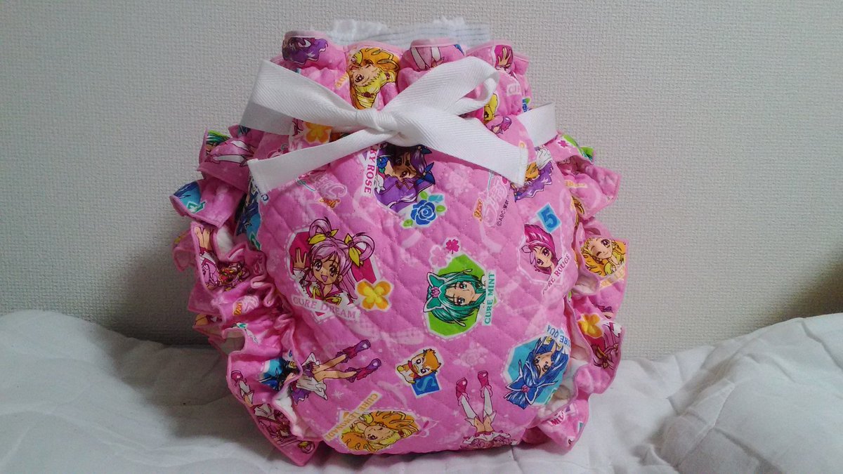 Twitter पर じょー プリキュア柄おむつカバーその三 Twitter पर じょー プリキュア柄おむつカバーその三