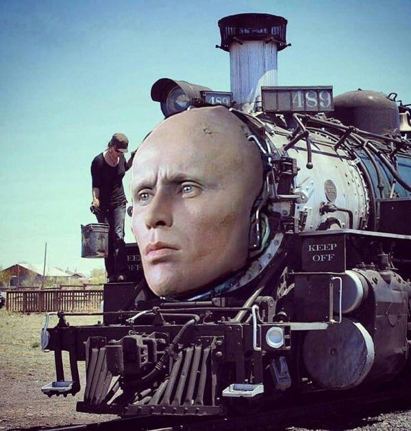 Паровоз приколы картинки