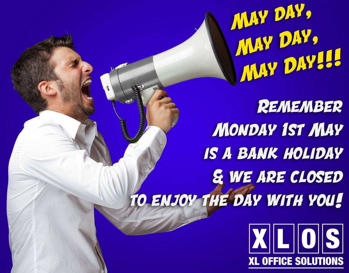 xl_office's tweet photo. May Day, May Day, May Day!!! #XLOS #bankholiday #bankholidaymonday #mayday https://t.co/n4zyOKGtGW