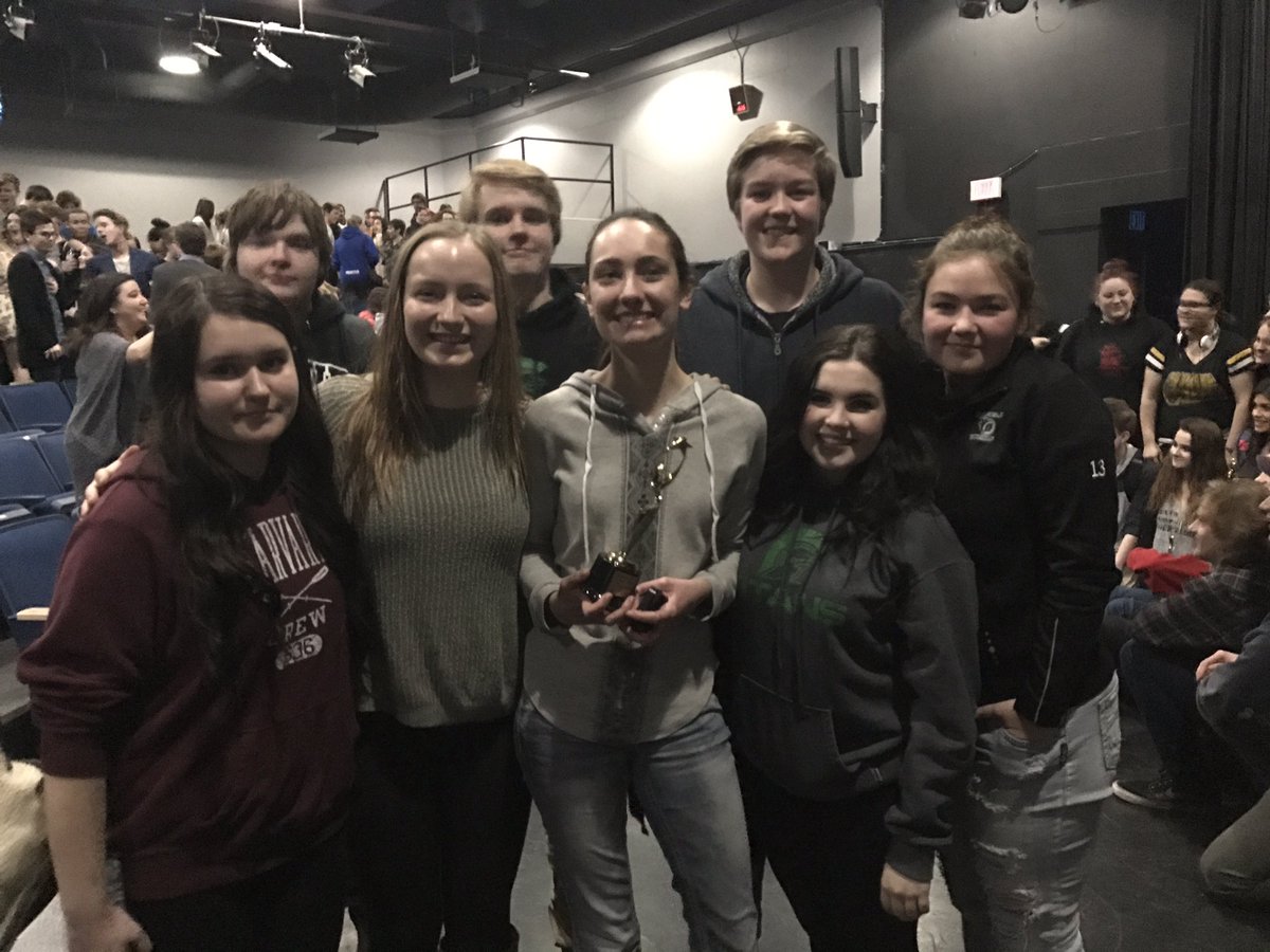 tofdrama's tweet photo. Proud of my students! We took home Outstanding Student Playwright &amp; Outstanding Supporting Actress! Another great Festival! #oneacts https://t.co/2AfSghj3u4