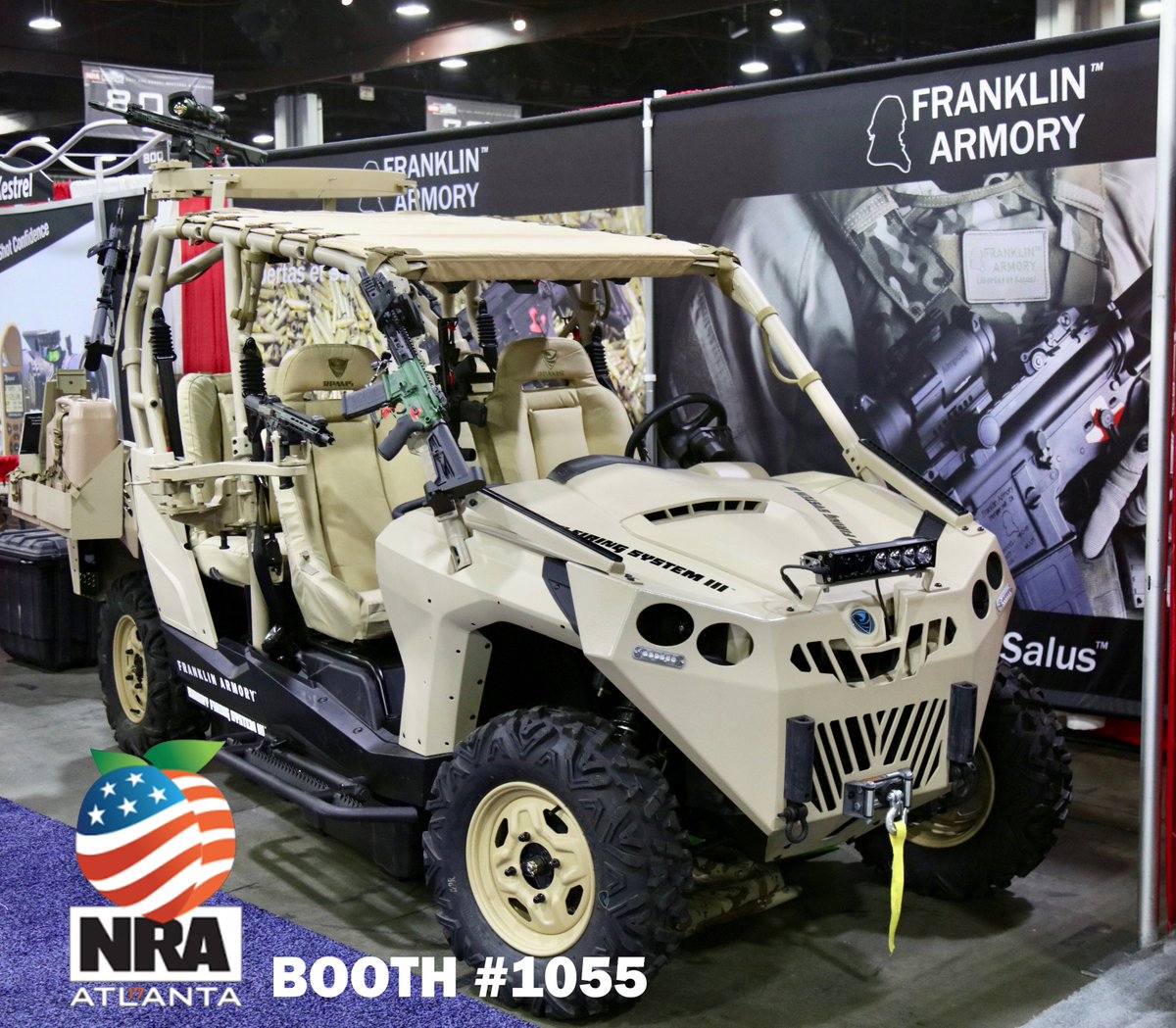 FranklinArmory's tweet image. Come see us at the NRA show! @ booth #1055
We also have some BFSIII™ Triggers at the Show!
#NRASHOW2017 #NRA #binarymode