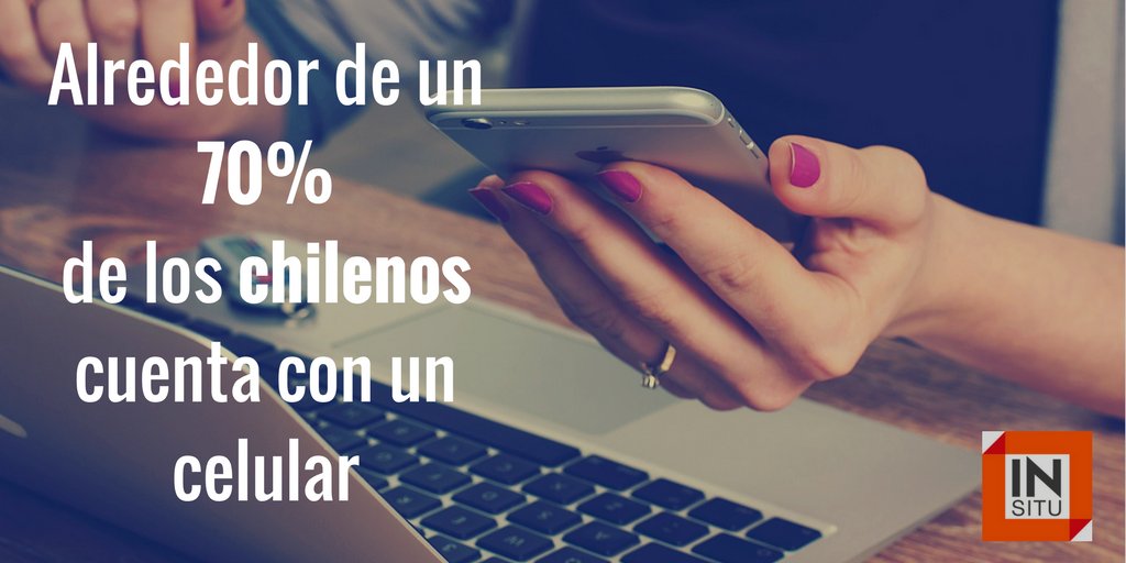 9 de cada 10 consumidores en #Chile reconocen recurrir a su #celular para buscar información cuando van una tienda. j.mp/2qaPqLS