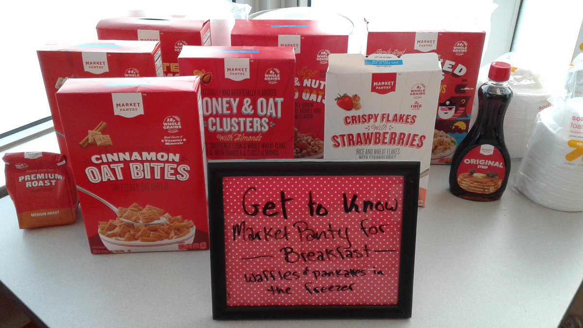 Today we are getting to know #marketpantry for #breakfast! #target #t2157
