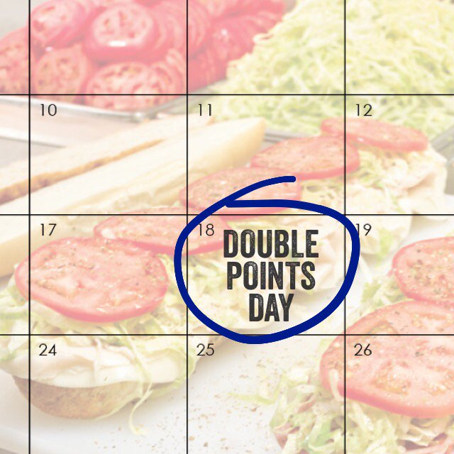 jersey mike's double points day 2018