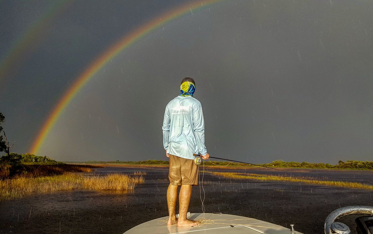 MauserFlyFish's tweet image. Hoping for that pot of gold.  Or at least a few golden tails.
