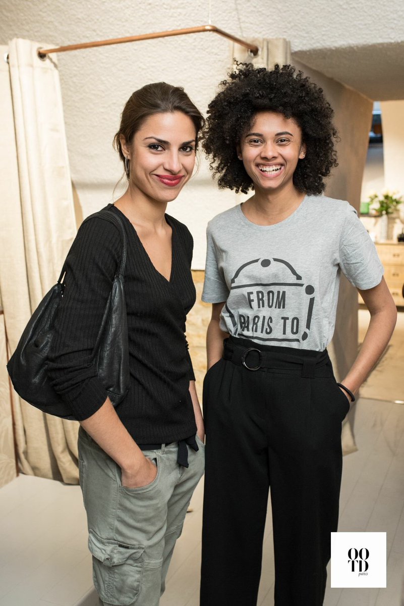 Soirée de lancement <a href="/florianefosso/">Fosso Floriane</a> #fromparistoshirt #mode #style