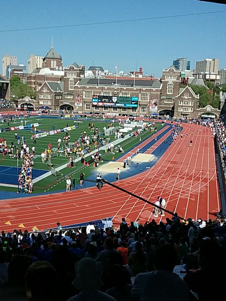 NBC participating in the 123rd running of the Penn Relays