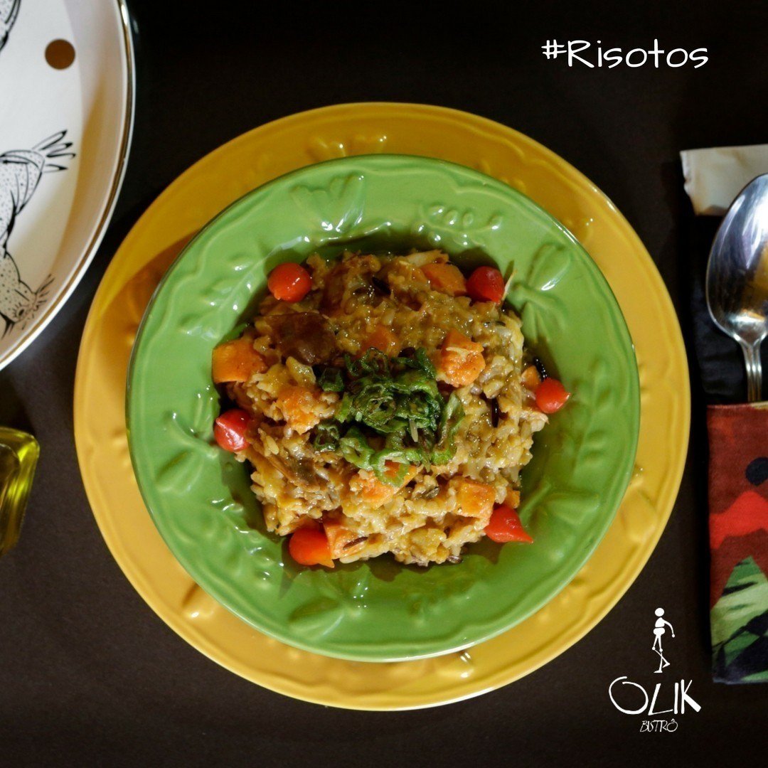 olikbistro's tweet photo. Que tal saborear um irresistível risoto nesta sexta❓😍 Se preferir, de segun... https://t.co/nyhw5UYZ8l https://t.co/B6phWWEqfU