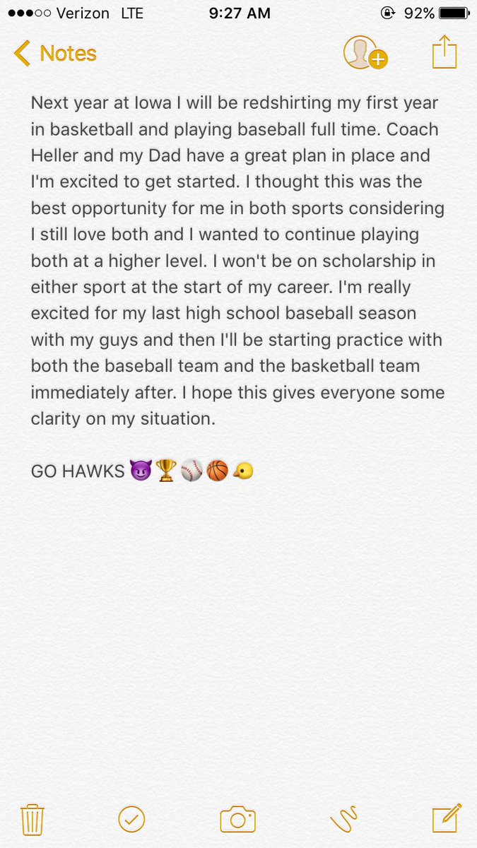 connor_m30's tweet image. This is the plan for next year‼️😈⚾️🏀 GO HAWKS 🐤🐤🐤 I'm excited to get started. Let's go to work 🏆😈