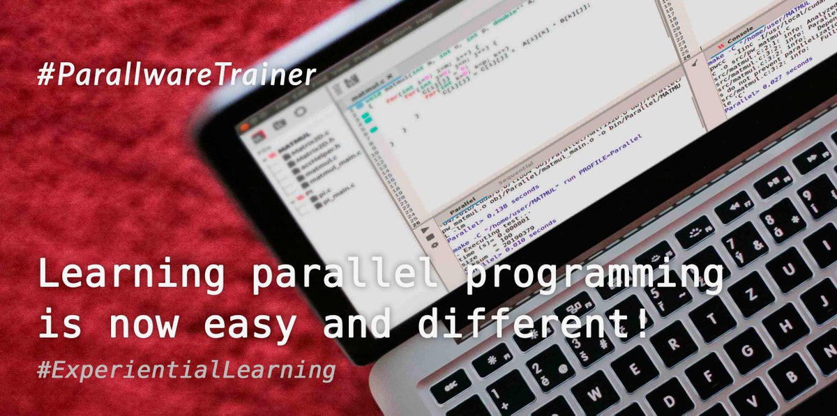 codee_com's tweet image. The latest version of #ParallwareTrainer is now available. 
See the new features &amp;gt;&amp;gt; goo.gl/NMmEkC  #HPC  #edtech