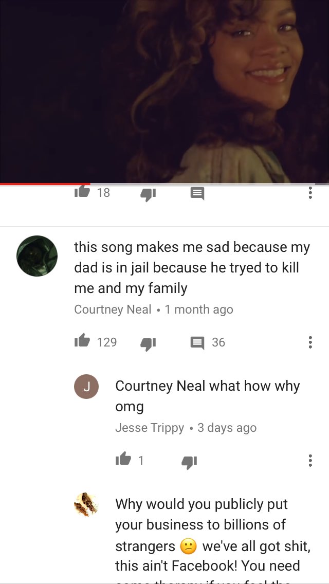 comment on We Found Love by Rihanna