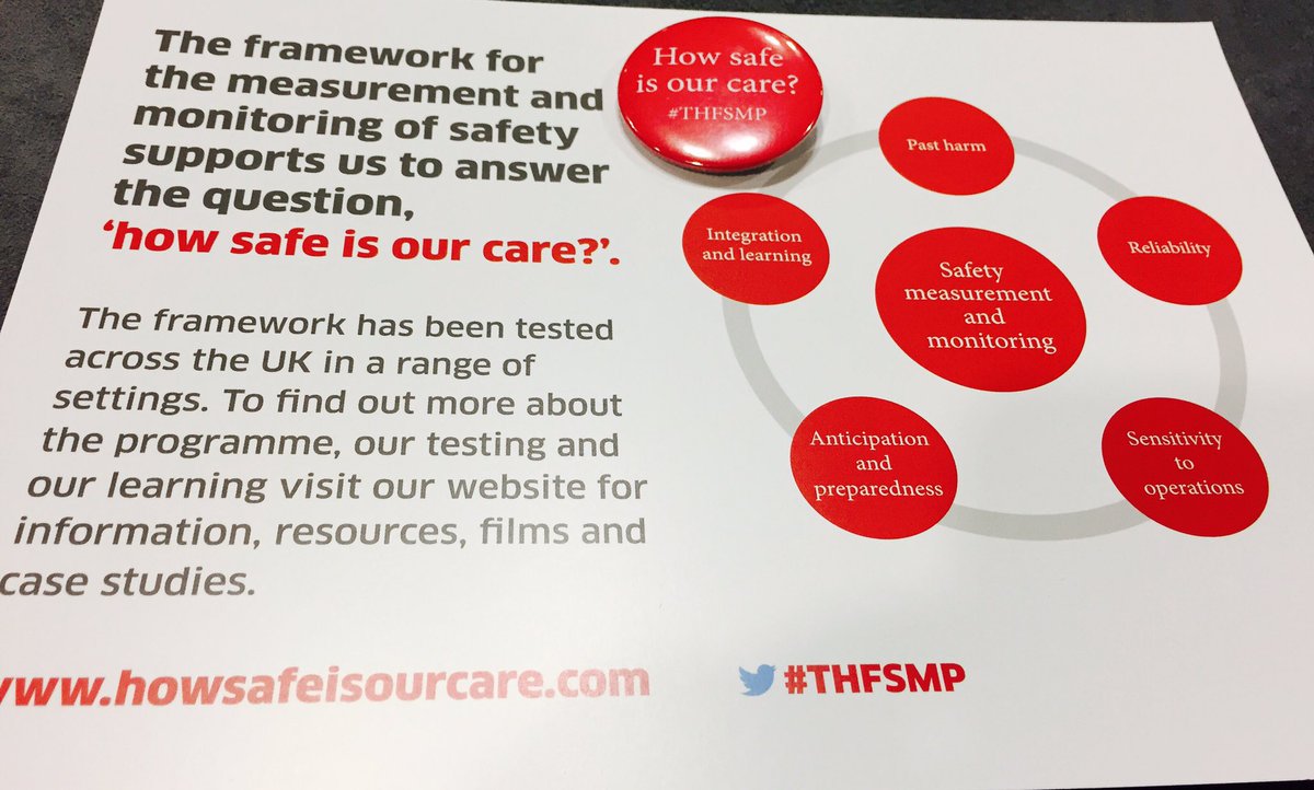 Not make #qff5 or want to find out more on #THFSMP ? Then visit howsafeisourcare.com and even more resources coming soon! #Quality2017