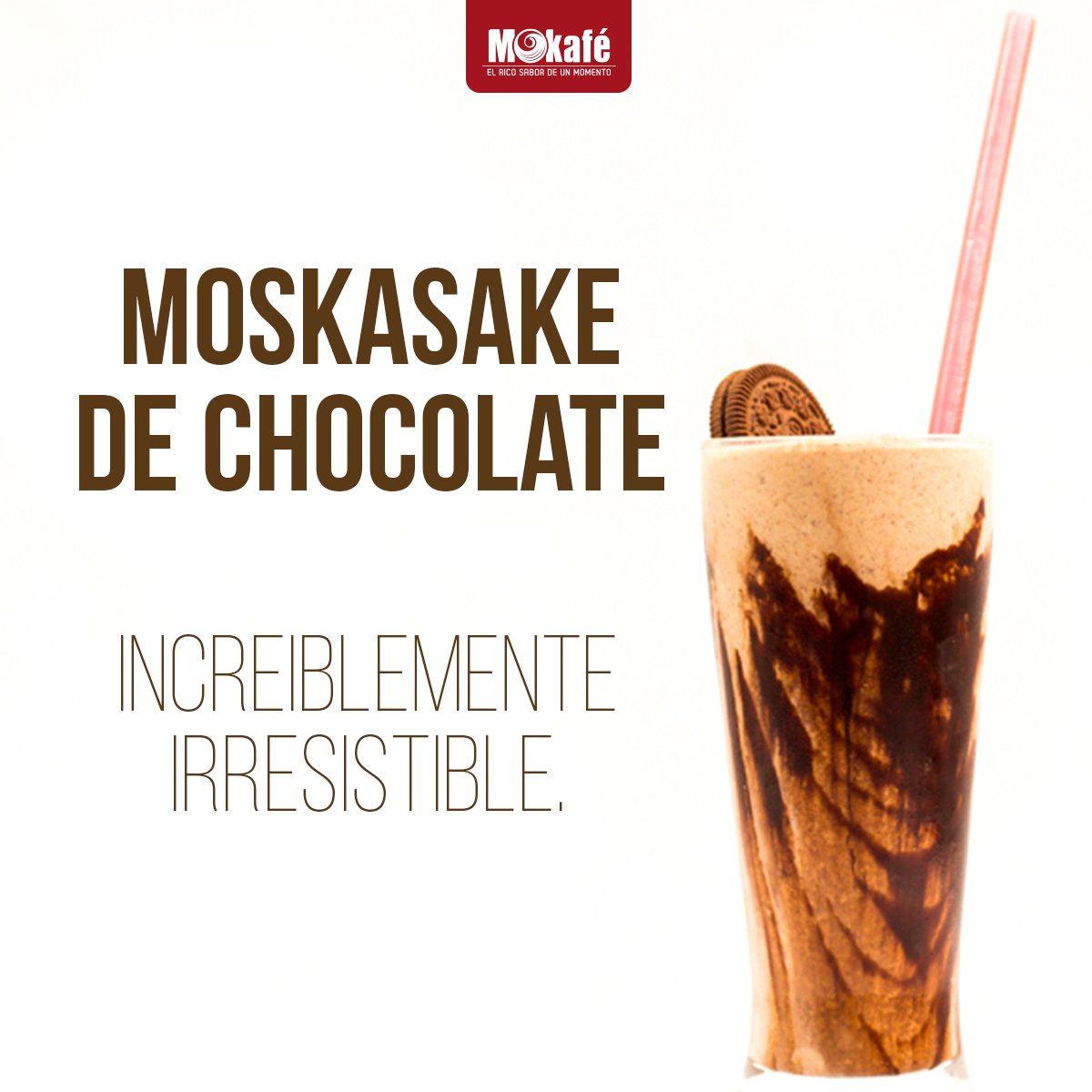 Nadie puede resistirse al sabor de un #Mokashake #ChocoloteLovers